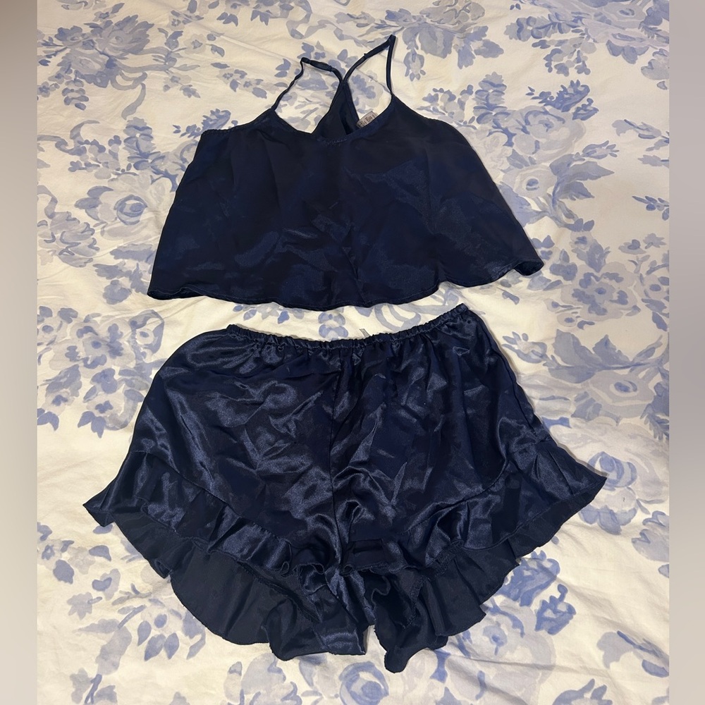 Lulu’s Satin Pj set